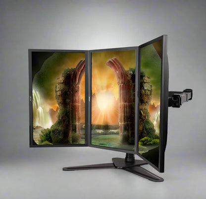 Loctek D2T Desktop 10"-30" Triple Display Stand