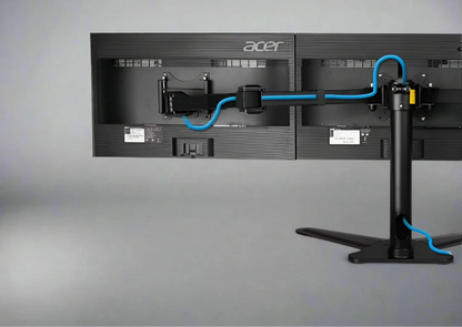 Loctek D2T Desktop 10"-30" Triple Display Stand