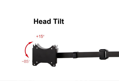 Loctek D2T Desktop 10"-30" Triple Display Stand