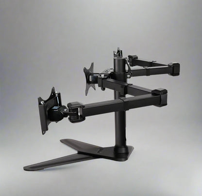 Loctek D2T Desktop 10"-30" Triple Display Stand