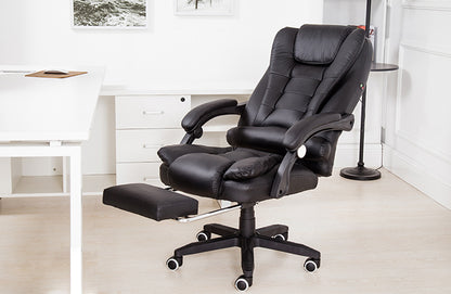 Seven Point Massage Office Chair With Footrest