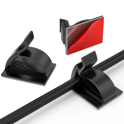 Self-Adhesive Cable Management Clips