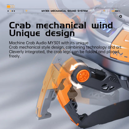 Best Gift! Mechanical Crab Wireless Bluetooth Speaker