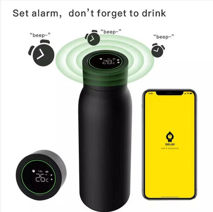 Smart Heat Cup LCD Temperature Display Bottle with Bluetooth & App Integration