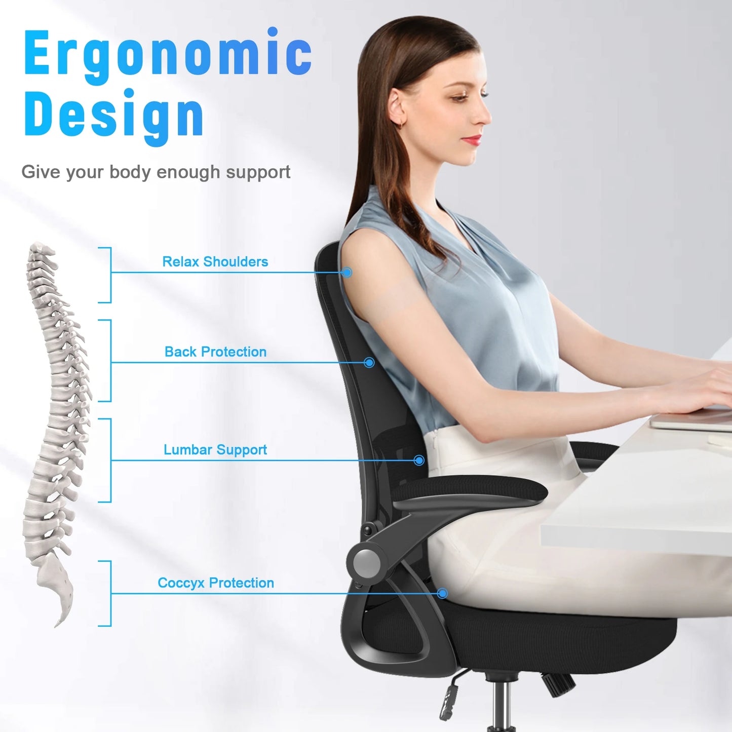 Ergonomic Adjustable Office Chair