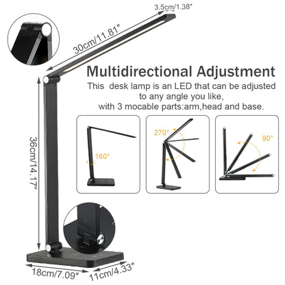 LED Table Lamp With Wireless Charging