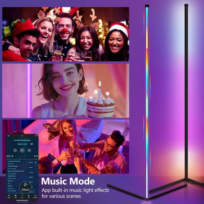 DreamColor Smart RGB Music Sync Floor Lamp