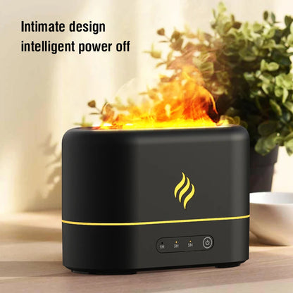 7 Colors Fire Flame Air Humidifier