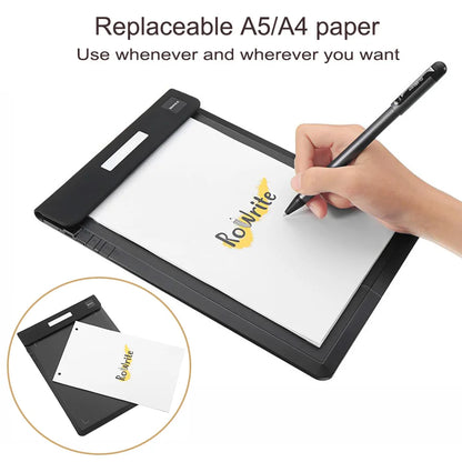 ROYOLE Bluetooth Digital Writing Pad A5 Size Smart Notebook With Cloud Storage For ios/Android