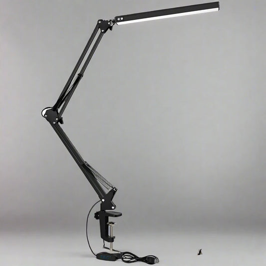 Eye-Caring LED Desk Lamp with Clamp