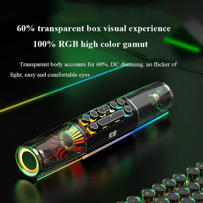 SOAIY SH19S Bluetooth Speaker/ Subwoofer With RGB Color Light