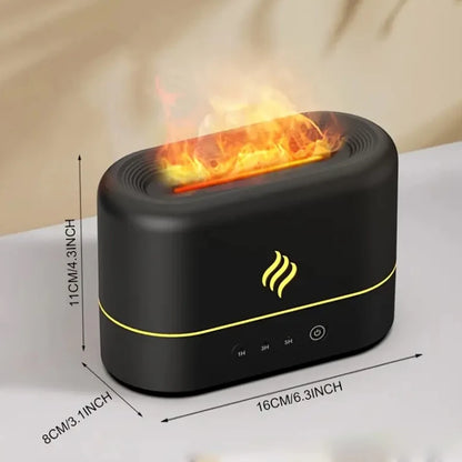 7 Colors Fire Flame Air Humidifier