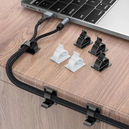 Self-Adhesive Cable Management Clips